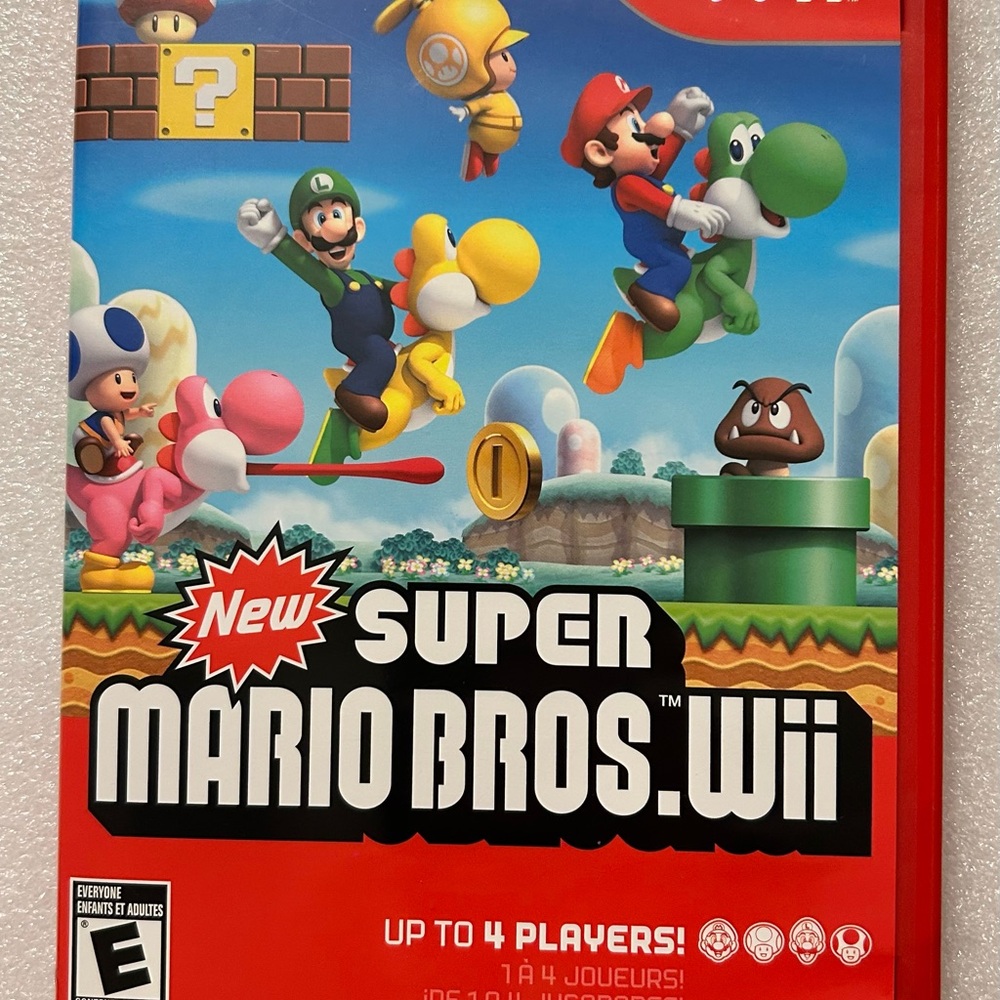 Nintendo  Wii  New Super Mario Bros.
